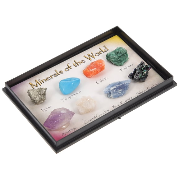 Natural Stone Decor for Decoration Assorted Color Mineral Sample Small Irregular Stone 1 Set