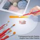 thumbnail image 3 of 2 Pcs Circle Acrylic Sheets Clear Acrylic Plastic Disc Round Acrylic Panel Circle Blanks Sheets Sign, 3 of 4