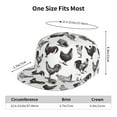 thumbnail image 6 of Balery Baseball Cap Flat Bill Hats for Men Adjustable Size for Running Workouts and Outdoor Activities All Seasons Dad Hat(Funny Chicken ), 6 of 9