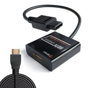 N64 to HDMI, Nintendo 64 HDMI Adapter, N64 HDMI Converter for N64, Game Cube to HDTV with HDMI Cable Support 16:9/4:3 Conversion