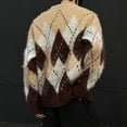 thumbnail image 5 of Zormilly Christmas Sweater Men Long Sleeve Crew Neck Cable Knit Sweaters Festival Holiday Oversized Fuzzy Pullover, S-3XL, 5 of 5