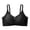 #0637Black, variant on Comfortable Wire-Free Push-Up Bra for Women with Breathable Design and Smooth Fit for Everyday Wear