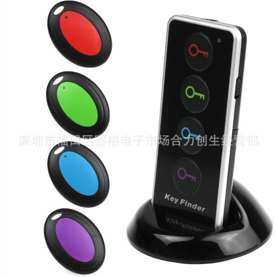 Sulace Wireless Key Finder Anti-Loss Anti-Theft Device Home Mobile Tracker One to Four