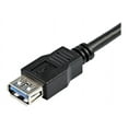 thumbnail image 3 of StarTech 2m / 6.56' SuperSpeed USB 3.0 Extension Cable with 9 Pin USB 3.0 A Male to Female Connector, 24/28 AWG, 3 of 8