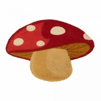 DERONA Outdoor Rug Fun Mushroom Welcome Doormat Cute Cartoon Carpet Outdoor Decorative Doormat Rugs for Living Room Bathroom Rugs Other