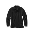 thumbnail image 1 of Ed Clothes Polo en Maille à Manches Longues Évacuant l'Humidité, Noir, Petit, 1 of 1