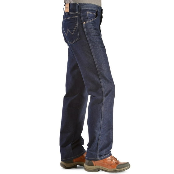 Wrangler - Wrangler Men's Jeans Rugged Wear Classic Fit Stretch ...