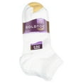 thumbnail image 2 of Gold Toe Women's Flat Knit Quarter Socks, 6-Pairs, 2 of 3