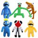 thumbnail image 4 of Juguetes de peluche de arcoíris Friends para niños, muñeco de peluche de monstruo Kawaii de animación, juego de dibujos animados de rol, Juguetes de marionetas para niños, regalos de Navidad, 30cm, 4 of 6