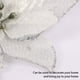 thumbnail image 5 of Naiovety Pack of 10 Christmas Flowers Artificial Flower Decoration Garden Heads Tree Wedding Ornaments Festival Household Xmas Plata 10Conjunto, 5 of 6