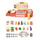 thumbnail image 3 of Tienda de supermercado para niños Juguetes Caja registradora Artículos de comestibles Comida para jugar Simulación Rojo, 3 of 9