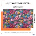 thumbnail image 6 of Yayeee Doormat for Inside 20"x32" Absorbent Low-Profile Washable Non-Slip Rubber Backed Entryway Rug, Charming Floral Pattern, 6 of 8