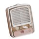 thumbnail image 2 of Ventilador enfriado por agua de escritorio USB ABS 3 engranajes 3D aspas de ventilador en espiral aire acondicionado pequeño enfriado por agua para escritorio mesita de noche blanco, 2 of 10