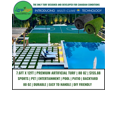 thumbnail image 2 of LIVING LARGE, Gazon Artificiel Vert 7.6 Pieds x 12 Pieds, 2 of 6