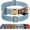 Denim Blue, variant on Philowng Nylon Break-Away Dog Collar, Waterproof, Black, XL: Neck 20-27", Width 1¼"
