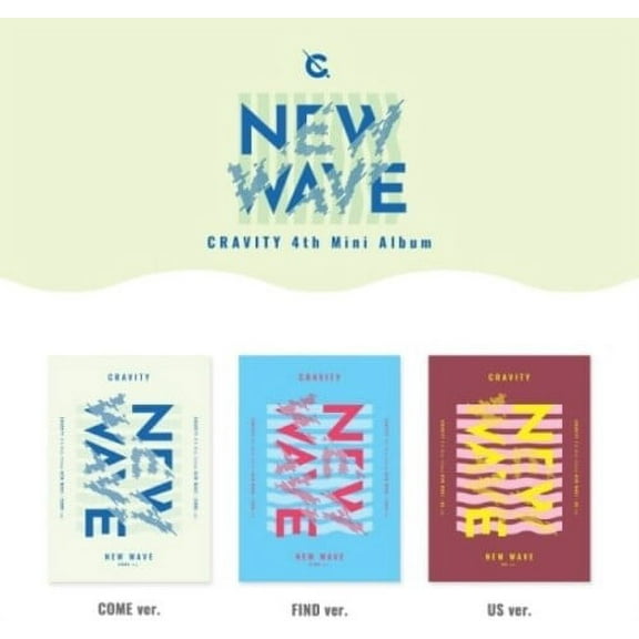 Cravity - New Wave - incl. 92pg Photo Book, Photocard   Unit Photocard - Music & Performance - CD