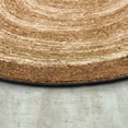 thumbnail image 3 of Feeling Natural 5'4" Round area rug in color Sand, 3 of 7