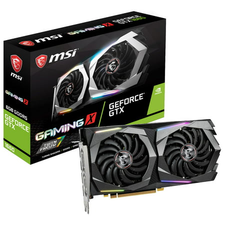 MSI GeForce GTX 1660 GAMING X 6G Graphics Card (Best Graphics Card For Rainbow Six Siege)