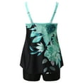 thumbnail image 5 of fvwitlyh Bikini Sets for Women Junior Swimsuit with Shorts Plus Size Swimsuits For Women Two Piece Bathing Suits Long Torso Tank Womens Bathing Suit Bikinis, 5 of 5
