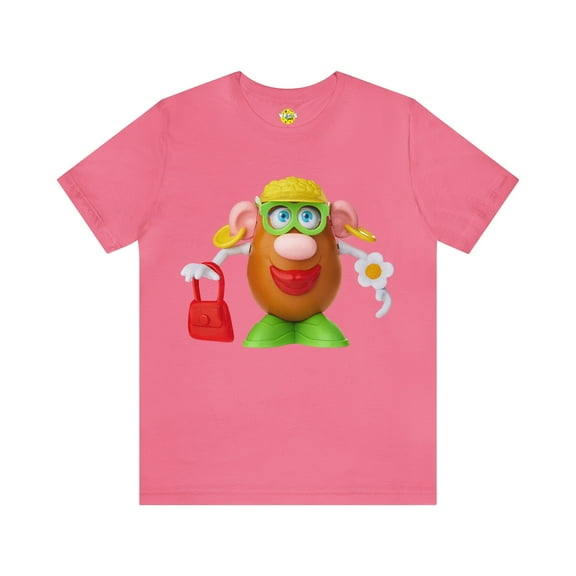 Classic Mrs. Potato Head Retro Tee - Vintage Nostalgic Valentine Couple Tee