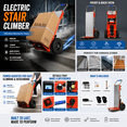 thumbnail image 3 of RXFSP 880LB Capacity Electric Stair Climbing Hand Truck – Heavy-Duty Motorized Dolly for Straight & Curved Stairs, Effortless Heavy Load Transport, 3 of 11