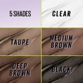 thumbnail image 4 of Maybelline Super Lock Brow Glue Tinted Waterproof Eyebrow Gel, Deep Brown, 0.23 fl oz, 4 of 7