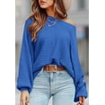 thumbnail image 3 of PRETTYGARDEN Women's Off The Shoulder Sweater Fall Fashion Pullover Long Sleeve Boat Neck Oversized Ribbed Knit Tops, 3 of 9