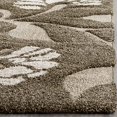 thumbnail image 4 of Safavieh Florida Shag Collection SG459-7913 Smoke and Beige Square Area Rug (4' Square), 4 of 5