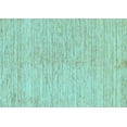 thumbnail image 1 of Ahgly Company Indoor Rectangle Solid Light Blue Modern Area Rugs, 7' x 10', 1 of 4
