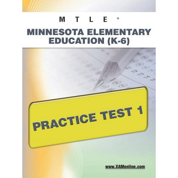 Mtle: Mtle Minnesota Elementary Education (K-6) Practice Test 1 (Paperback)