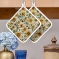 thumbnail image 2 of Farmhouse Sunflower Pot Holders for Kitchen Heatproof Potholder, 5 Pack Retro Summer Botanical Hot Pads Multipurpose Oven Pads Cloth Potholders Trivet for Cooking Baking, 2 of 8