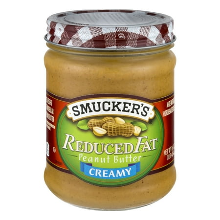 Smucker's Reduced Fat Peanut Butter Creamy, 16.0 OZ