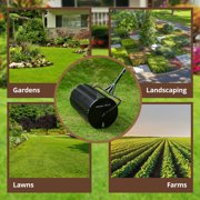 Compost Spreader, 30in Heavy-Duty Peat Moss Spreader with , Lawn Spreader for Top Soil, Manure, Mulch, Top Dressing.