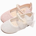 thumbnail image 4 of KPOPLK Girls Mary Jane Dress Shoes Little Girls Loafers School Shoes for Girls Non Sole Casual Shoe Kids Shoes Size 14.5,Red, 4 of 9