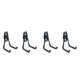 thumbnail image 1 of ganchos de metal resistentes para montaje en pared de garaje, organizadores de pared, 1 of 2
