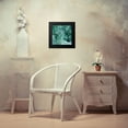 thumbnail image 4 of Lewis, Sheldon 15x15 Black Modern Framed Museum Art Print Titled - Placid Emerald 3, 4 of 5