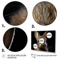 thumbnail image 3 of Designart "Portrait of a Cute Rabbit" Animals Floater Framed Canvas Wall Art, 3 of 7
