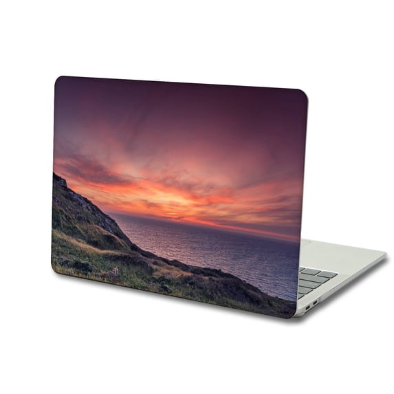 KSK KAISHEK Compatible with MacBook Air 13" Case 2018 - 2022 Release Model A1932&A2179&A2337 m1, Plastic Hard Protective Shell Case Cover, Purple series 0481