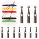 thumbnail image 1 of 10 Uds. Cuentas traseras de paraguas plegables, cuentas traseras de paraguas de repuesto, cubiertas de hueso de paraguas de Metal, 1 of 5
