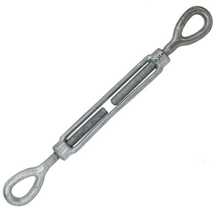 Galvanized Turnbuckles - Galvanized Turnbuckle - Import - Eye & Eye - 1/2