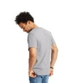 thumbnail image 3 of Hanes Men's and Big Men's Essentials Short Sleeve Tee, Up To Size 6XL, 3 of 5