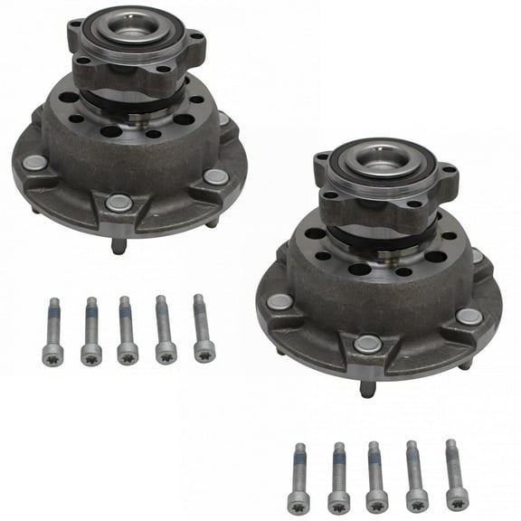 TRQ Front Wheel Bearing & Hub Assembly LH RH Pair for Ford Transit New BHA52007