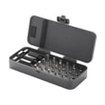 thumbnail image 1 of 24-in-1 Multipurpose Precision Screwdriver Kit with Detachable Handle for DIY Furniture and Computer Portable Tool Set, 1 of 9
