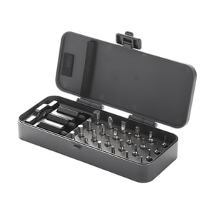 24-in-1 Kit de tournevis de précision polyvalent avec poignée amovible pour DIY Ensemble d'outils portatifs pour le mobilier et l'informatique