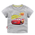 thumbnail image 3 of Camiseta de manga corta de algodón para niños con dibujos animados de Disney Lightning Mcqueens, ropa para niños, ropa de carreras de coches, regalo para niños, 3 of 5