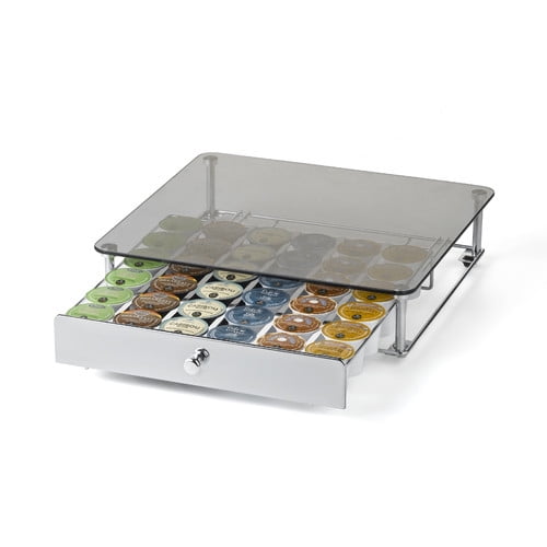 Nifty Keurig Approved Glass Top Rolling 