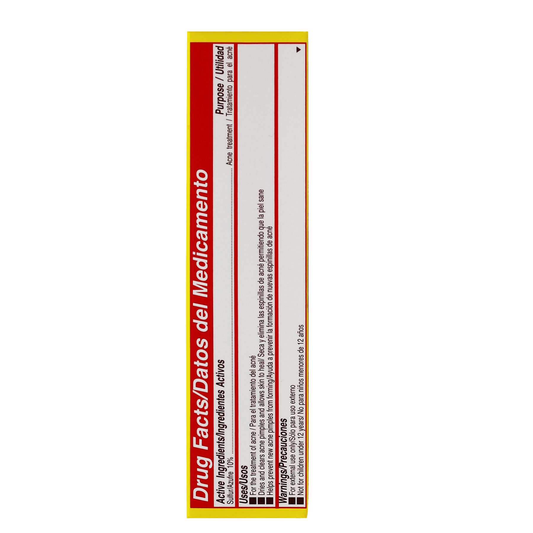 Grisi Sulfur Acne Treatment Ointment, Effective for Skin Conditions 0.7 oz Tube