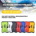 thumbnail image 3 of Joernso 1 Pc Soccer Shin Guards Comprehensive Breathable Lightweight Adjustable Calf Protective Gear Soccer Equipment for Running, 3 of 8