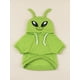 thumbnail image 2 of Sudadera con capucha para perro QWINEE Alien Design, abrigo cálido, color verde XXL, 2 of 7