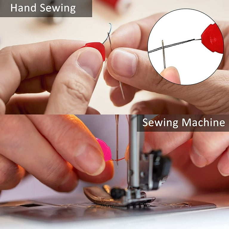 JDXHLAU 25 Pcs Needle Threader for Hand Sewing for Needles Small Eye Needle  Threader for Sewing Machine Needle Threader Tool